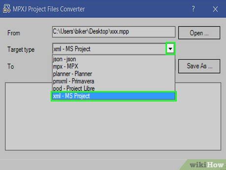 Image result for Convert XML to MPP File