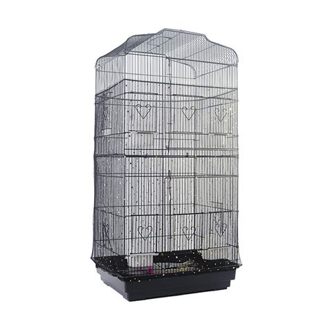Bonaweite Extra Large Mesh Bird Seed Catcher, Bird Cage Stretchy Guard ...