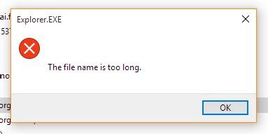 Image result for Windows Identifying Long File Names
