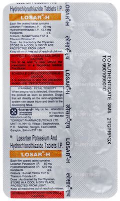 Losar H Tablet – Hypertension Control
