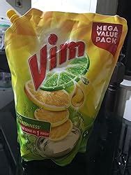 Buy Vim Fresh Lemon Fragrance Dishwash Liquid Gel 2L Refill Pack ...