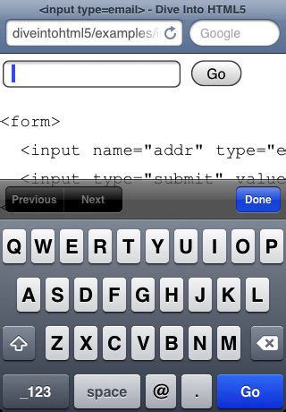 Input Type Email in HTML 的图像结果