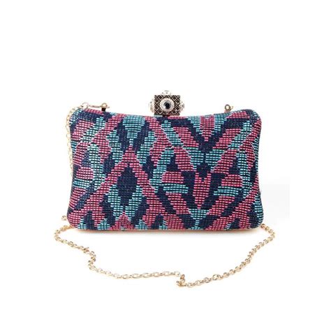 Buy Odette Multicolour Mod Clutch Online
