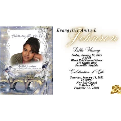 Evangelist Anita Oliver Johnson Obituary in Farmville at Bland-Reid ...