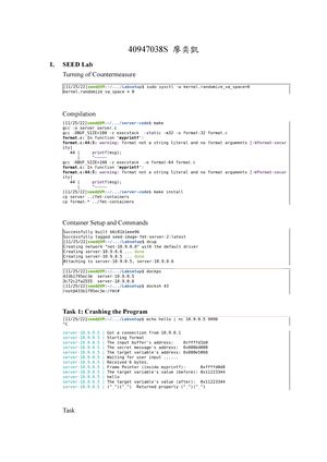Image result for Buffer Overflow Attack Lab Set UID Version