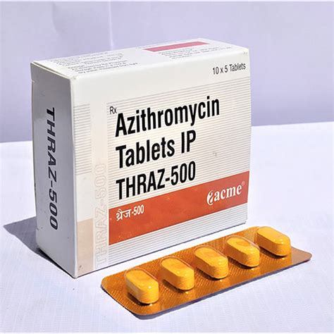 THRAZ-500 Tablets Acme Pharmaceuticals