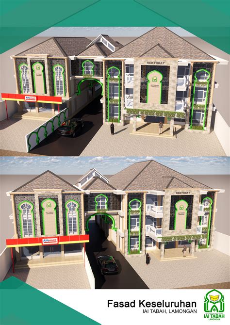 PERENCANAAN FASAD DAN GEDUNG LABORATORIUM IAI TABAH LAMONGAN