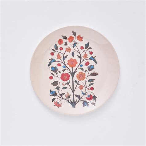 Buy Artesia Regalo Melamine Set of 3 Floral Print Wall Plates from Home ...