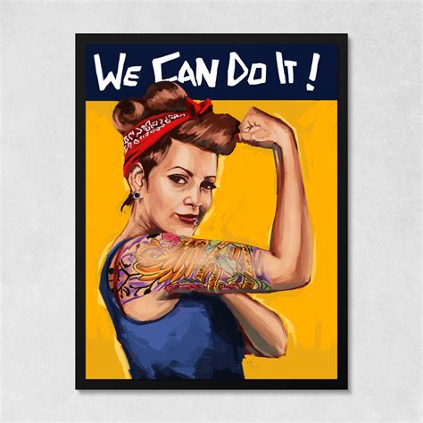 Rosie The Riveter Poster