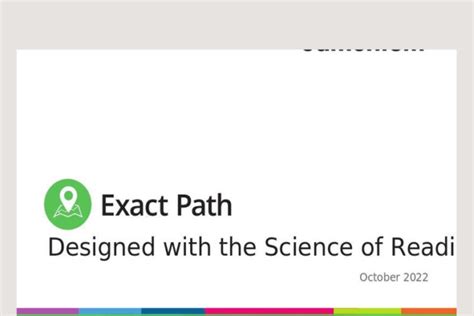 Image result for Exact Path Example Curriculim