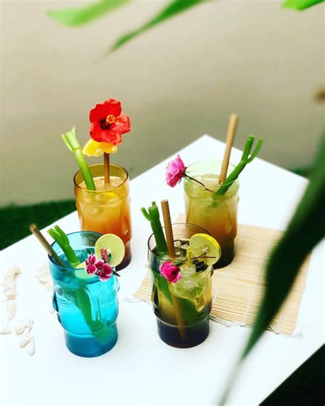 Borabora Tiki Glass 650ml Assort. Colors SO4- Set of 4 – Flair Glass