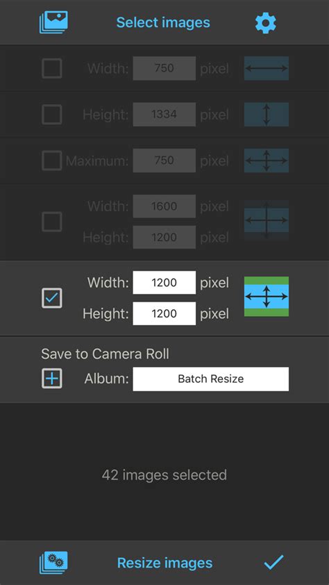 Batch Resize 的图像结果