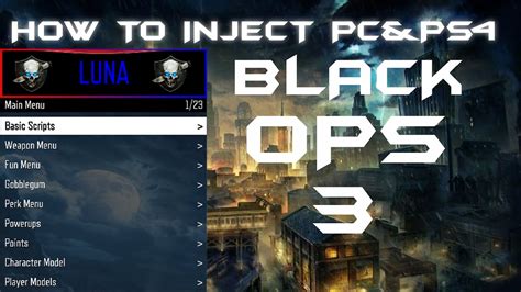 Image result for Bo3 Luna PS4 Mod Menu