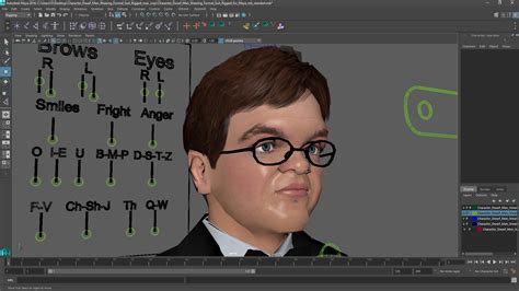 3D model Character Dwarf Man Wearing Formal Suit Rigged for Maya | 3D ...