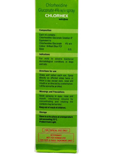 Savavet Chlorhex Spray – Chlorhexidine Gluconate 4% w/v – ShakeHands