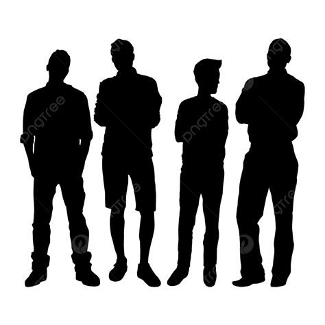 Men Silhouette Clip Art