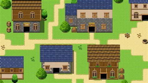Image result for Small Town Square Map RPG