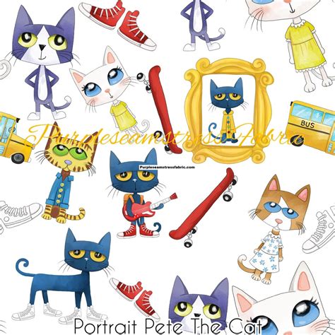 Pete The Cat Clip Art