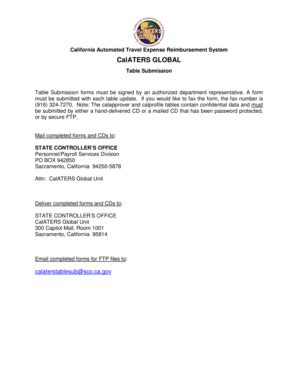 Calaters - Fill Online, Printable, Fillable, Blank | pdfFiller