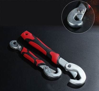 VibeX Tiger Wrench™ -63 ™ Snap-Grip Adjustable Wrench Spanner Double ...