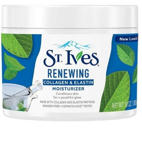 St Ives Timeless Skin Collagen Elastin Facial Moisturizer 10 Oz (3 Pack ...