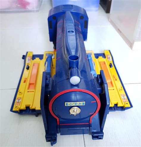 Tomy Tomica Train Track Time Station, Hobbies & Toys, Toys & Games on Carousell