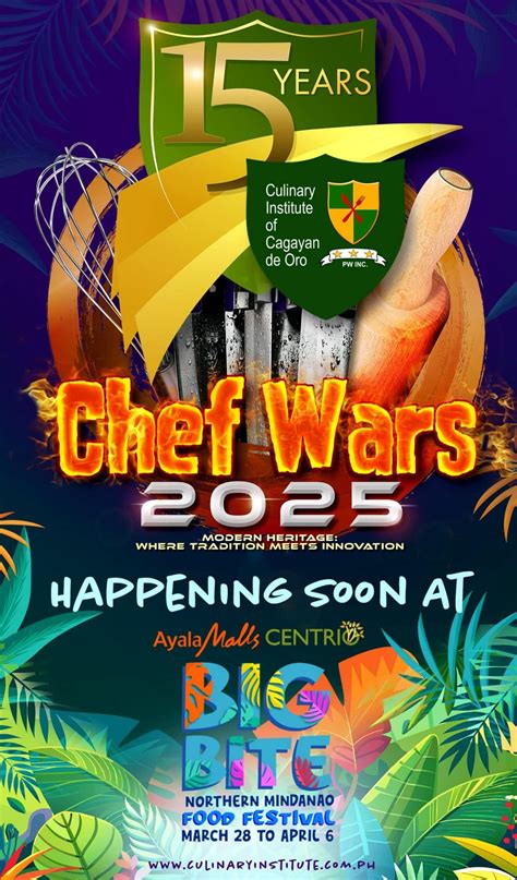 CIC Chef Wars: Big Bite Edition 2025, Ayala Malls Centrio, Cagayan De ...
