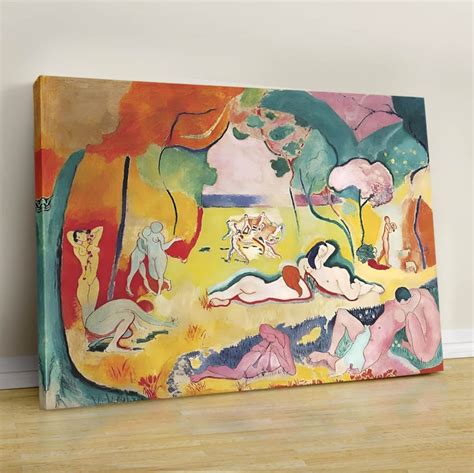 Henri Matisse Joy of Life, Modern Colorful Art Print, Abstract Art ...