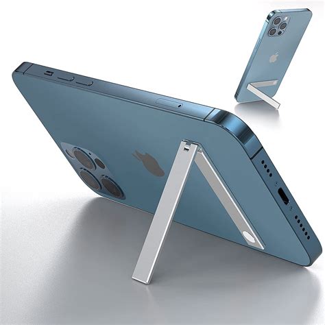 MAK ‎Aluminium Foldable Tabletop Thin Pocket Magnetic Mobile Kickstand ...