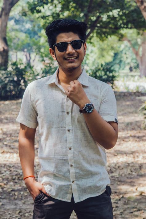 Cream Textured Cotton Linen Slim Fit Shirt – JAVINISHKA