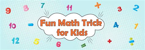Fun Math Tricks 的图像结果