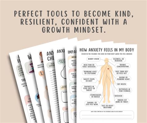 25 Anxiety Management Worksheets For Adults – MindSpace