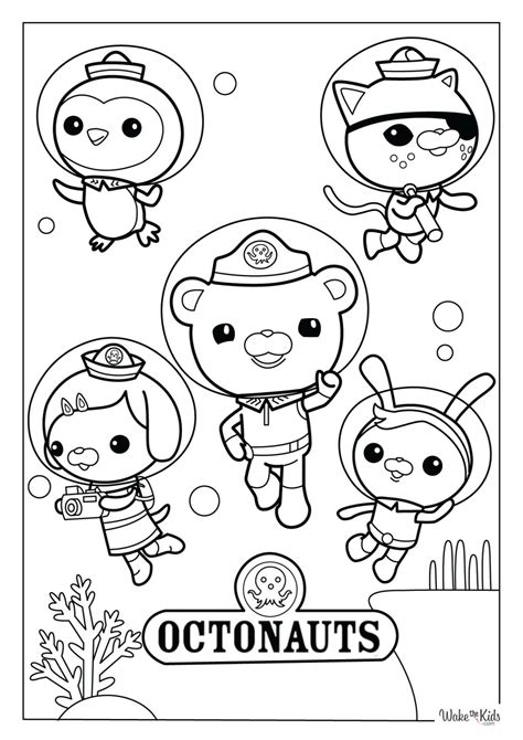 Image result for Octonauts Colossal Squid Coloring Pages