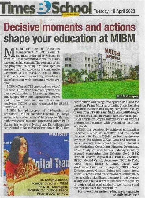 Top PGDM College in Pune