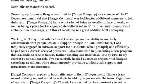 Information Technology Cover Letter 的图像结果