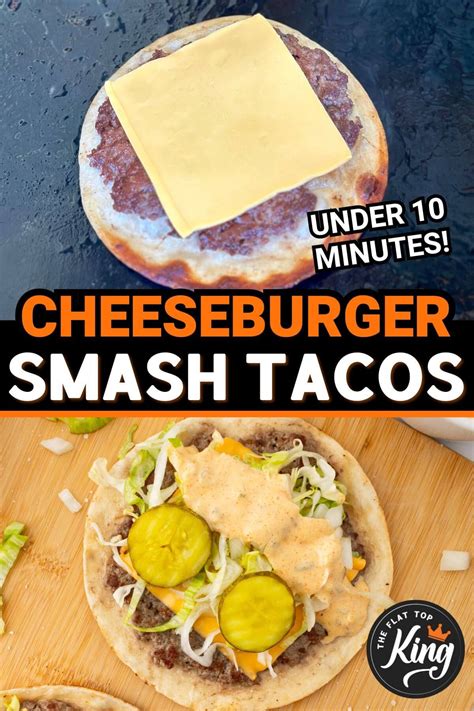 Easy Big Mac Smash Burger Tacos - and homemade sauce! | Recipe | Smash ...