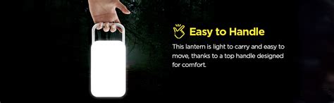 wipro Safari Emergency Rechargeable Led Lantern with 7200 Mah Battery ...