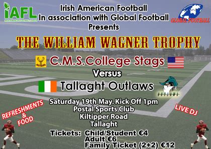 William Wagner Trophy - Tallaght Outlaws 0 Claremont-McKenna Stags 67 ...