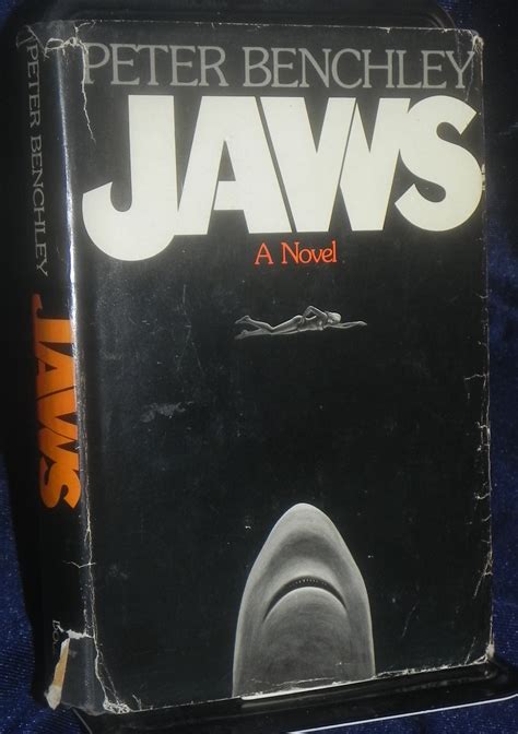 The Jaws First Edition by Peter Benchley 1974 with Dust Jacket O44 by ...