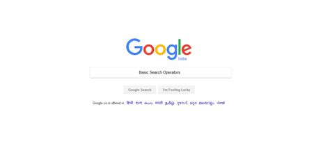 Image result for Basic Google Search