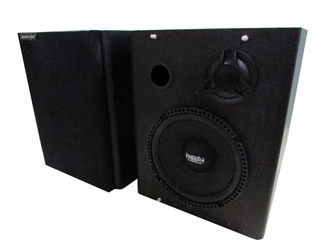 SOUND KING SK-850 Bookshelf 2-Way Speakers with 8-Inch Woofer and Silk ...