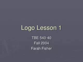 Image result for Lesson 1 Logo