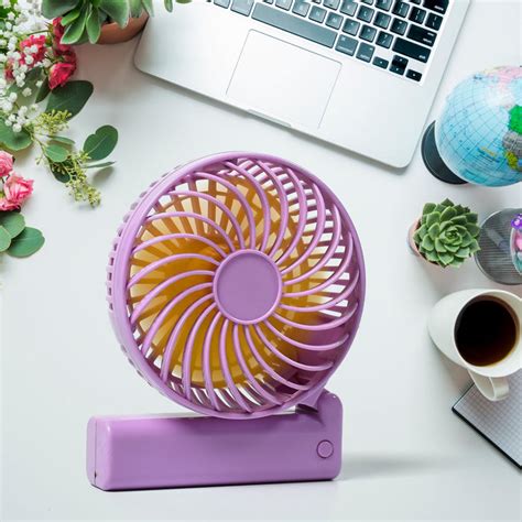 7604 Portable Mini handy Fan & Personal Table Fan — DeoDap