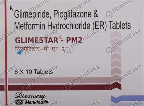 Glimestar-PM2 Tablet: Uses, Side-effects, Price, Dosage & More Info ...