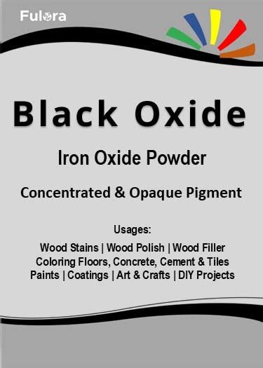 Fulora™ Black Iron Oxide Pigment Powder for Coloring Wood | Concrete ...