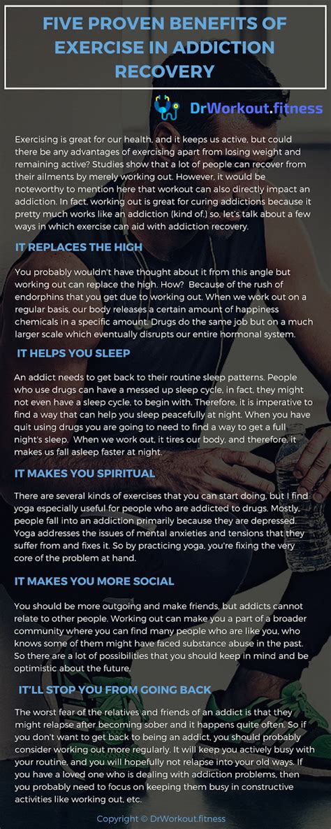 Image result for Exercise and Addiction Recovery