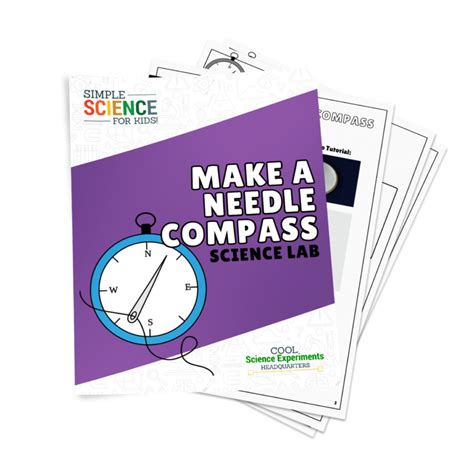 Floating Needle Compass Science Experiment