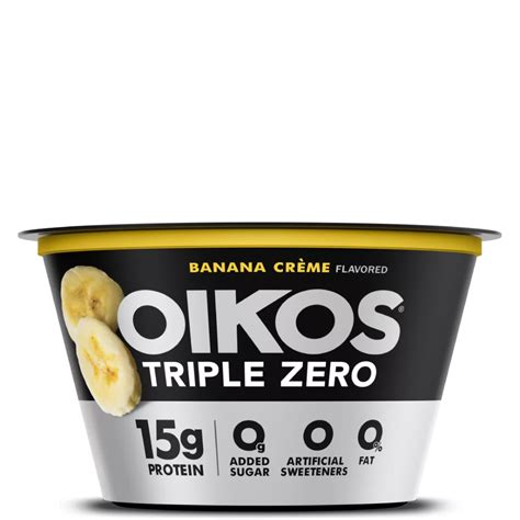 Oikos Triple Zero High Protein Nonfat Greek Yogurt