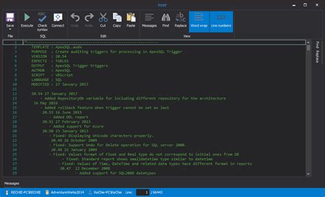 Audit SQL Database 的图像结果