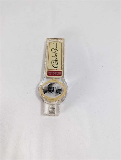 Carlo Rossi Burgundy Tap Handle - RainTaps - Umbrellas, Tap Handles ...